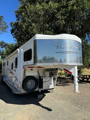 2020 Trails West Sierra 12x12 LQ Side Tack 3H GN Slantload Trailer for sale